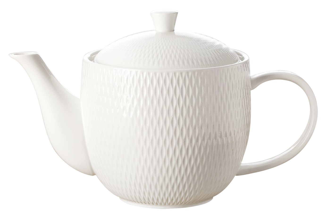 【最終Sale】英国製　ティーポット Teapottery BathTeapot DIAMONDS ROUND TEAPOT 800ML – Maxwell & Williams Canada