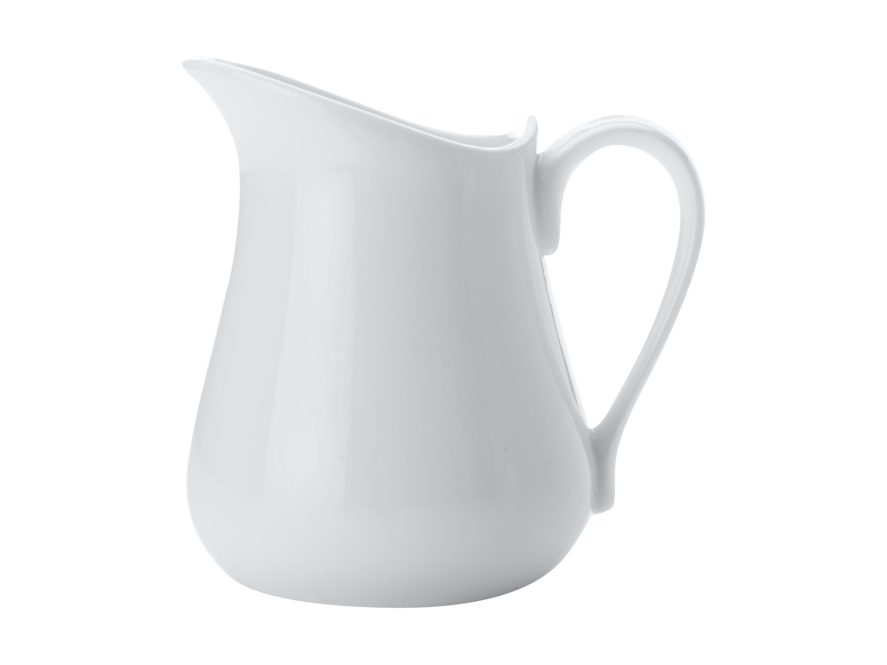 WHITE BASICS JUG