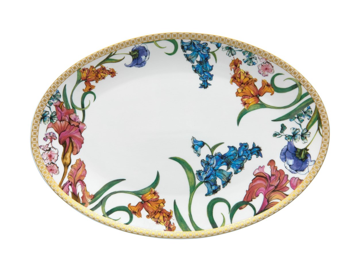 PLATTER MYSTIQUE OVAL