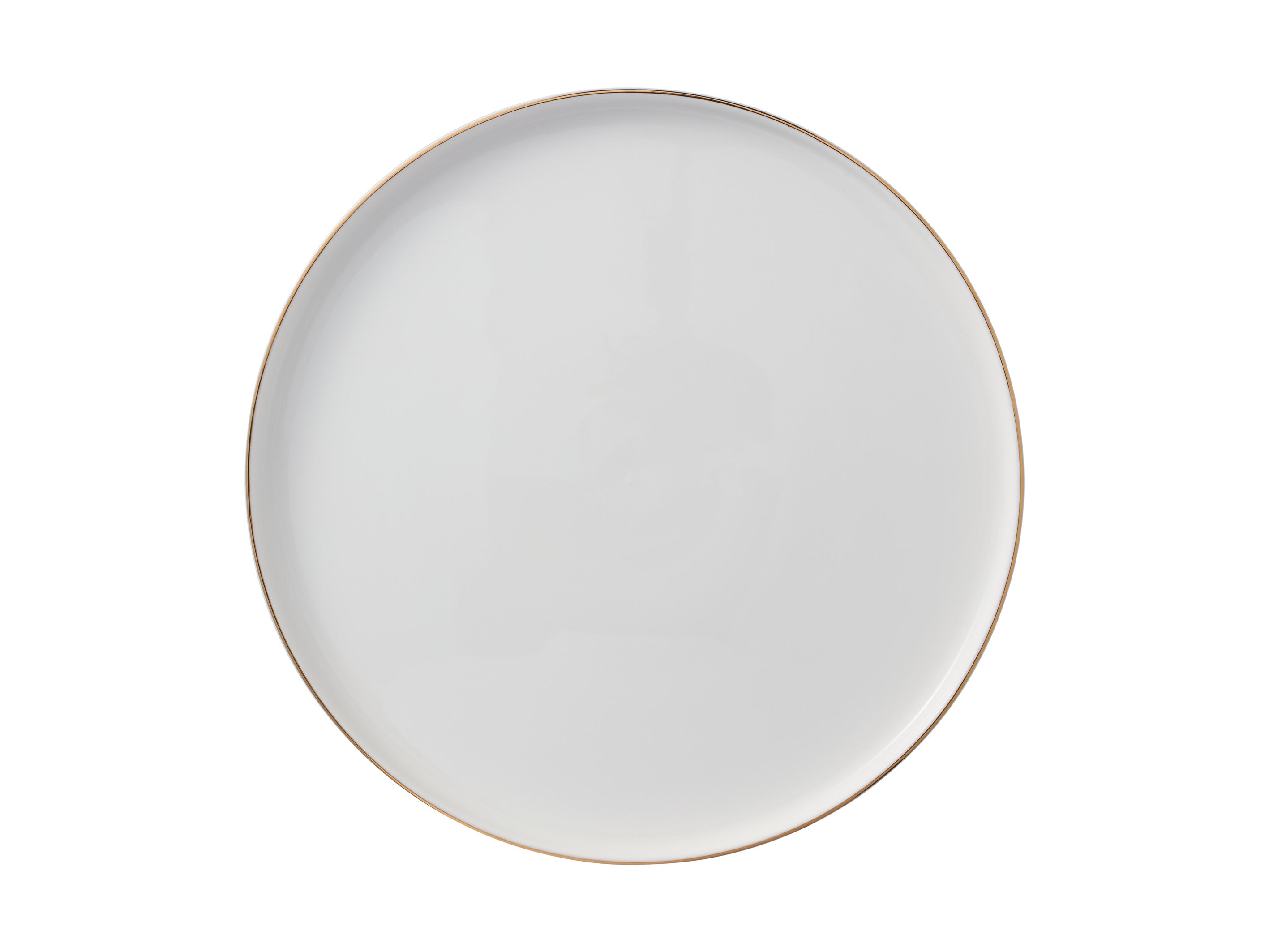 WHITE GOLD CAKE STAND WHT/GLD 30C