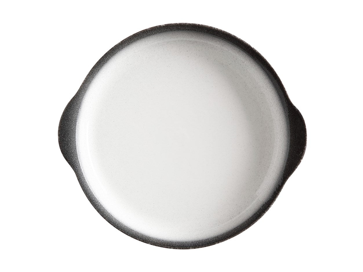 PLATE W/HAND GRANITE 20CM