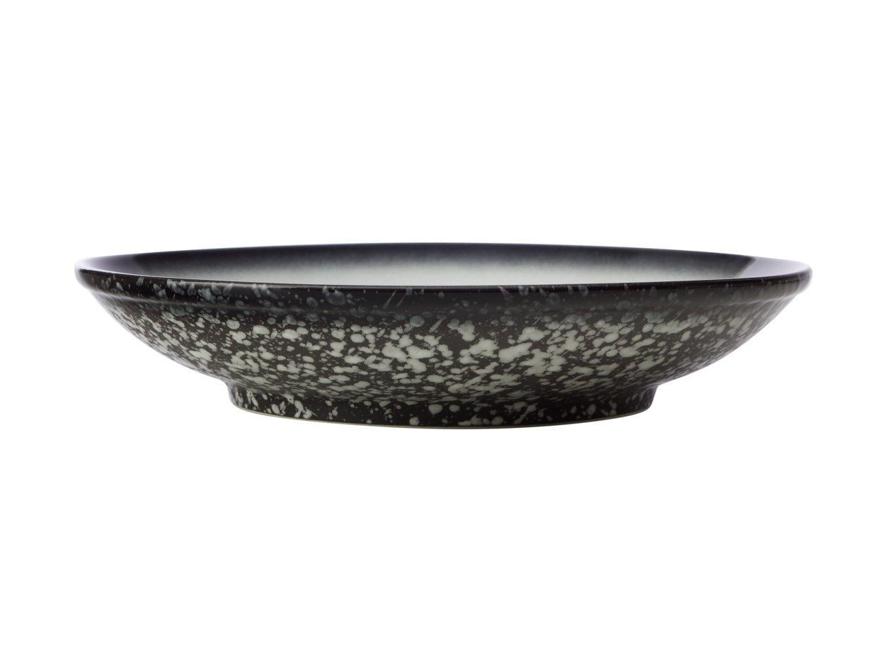 BOWL FOOTED GRANITE 25CM