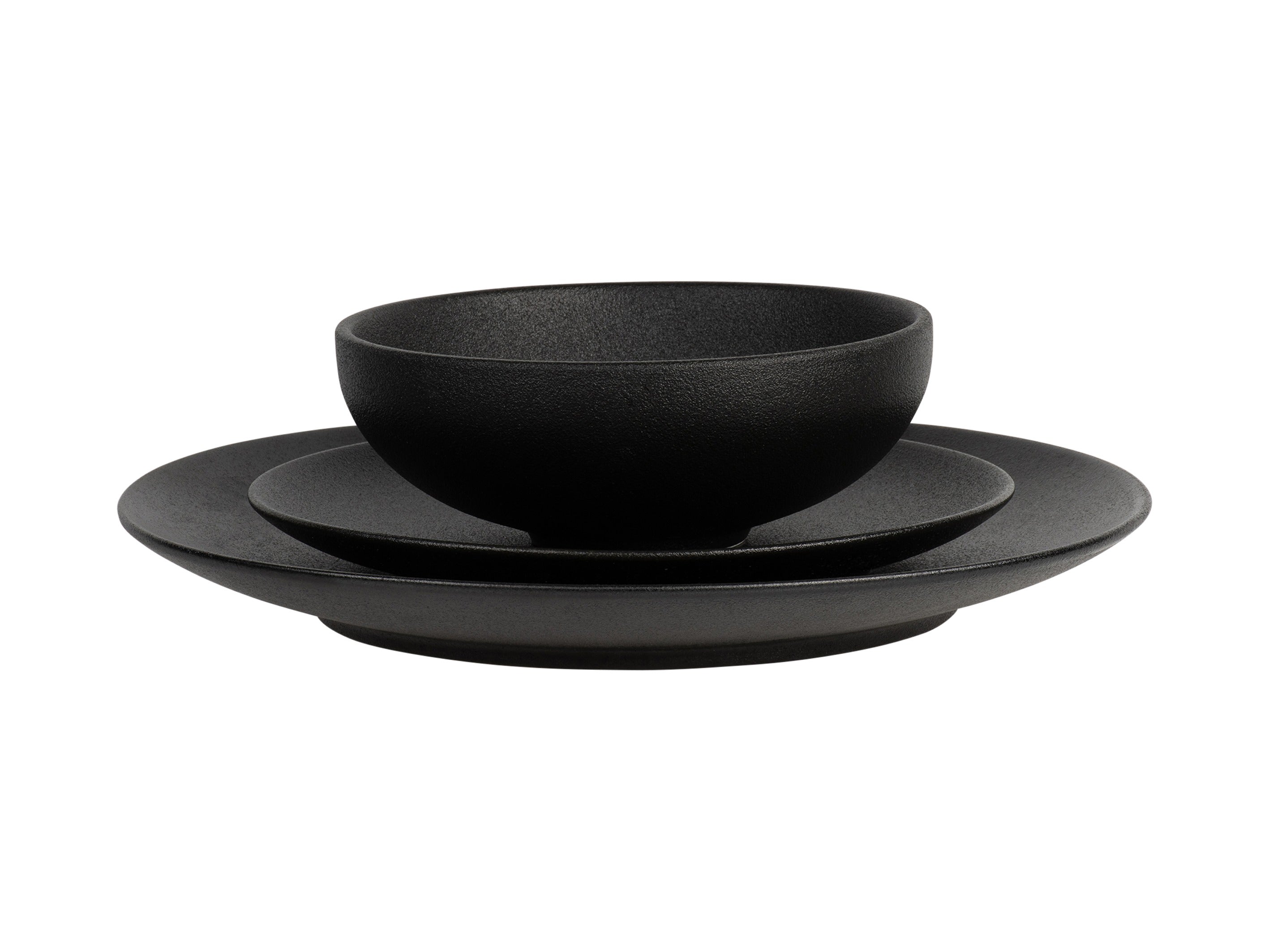 CAVIAR BLACK DINNER SET (12PC)