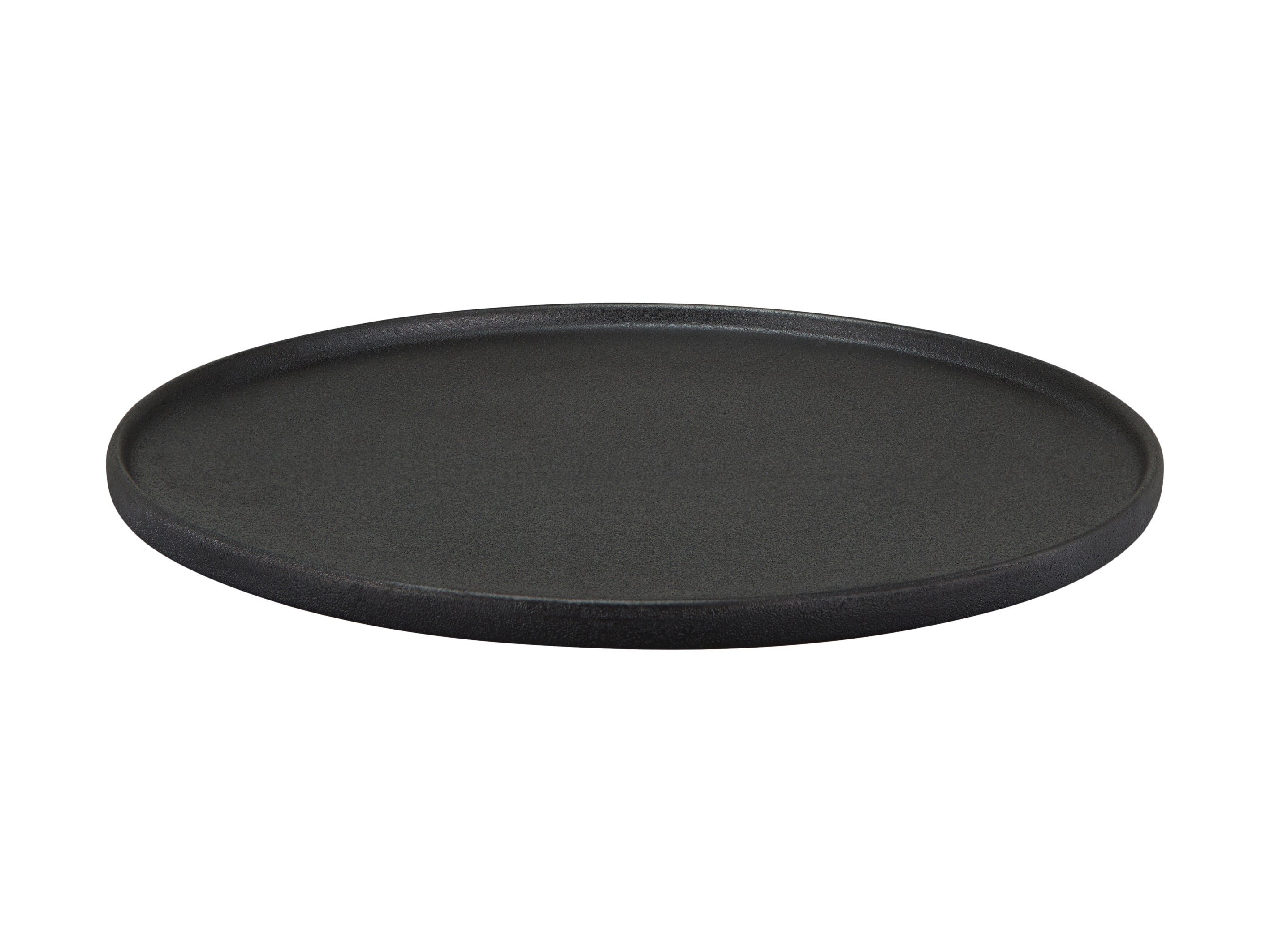 CAVIAR BLACK RIM PLATE 28CM
