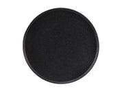 PLATE RIM CAV BLK 28CM