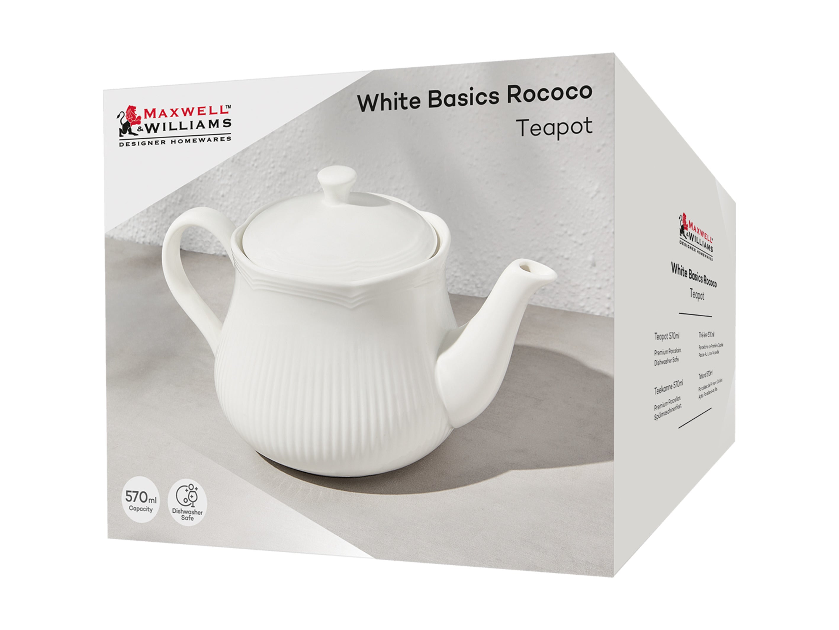 ROCOCO TEAPOT 570ML