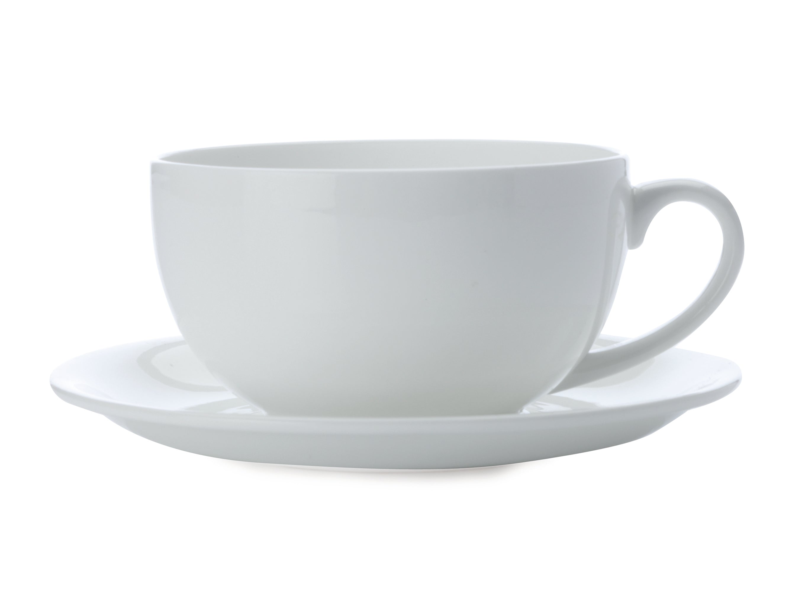 CASHMERE CAPPUCCINO CUP & SAUCER 350ML