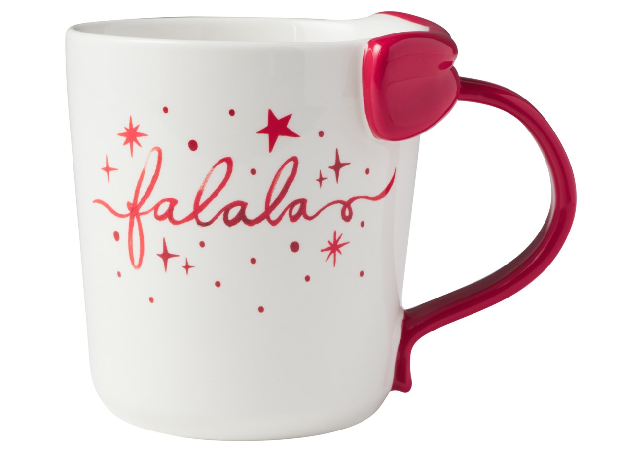 MUG FALA BOW 420ML RED