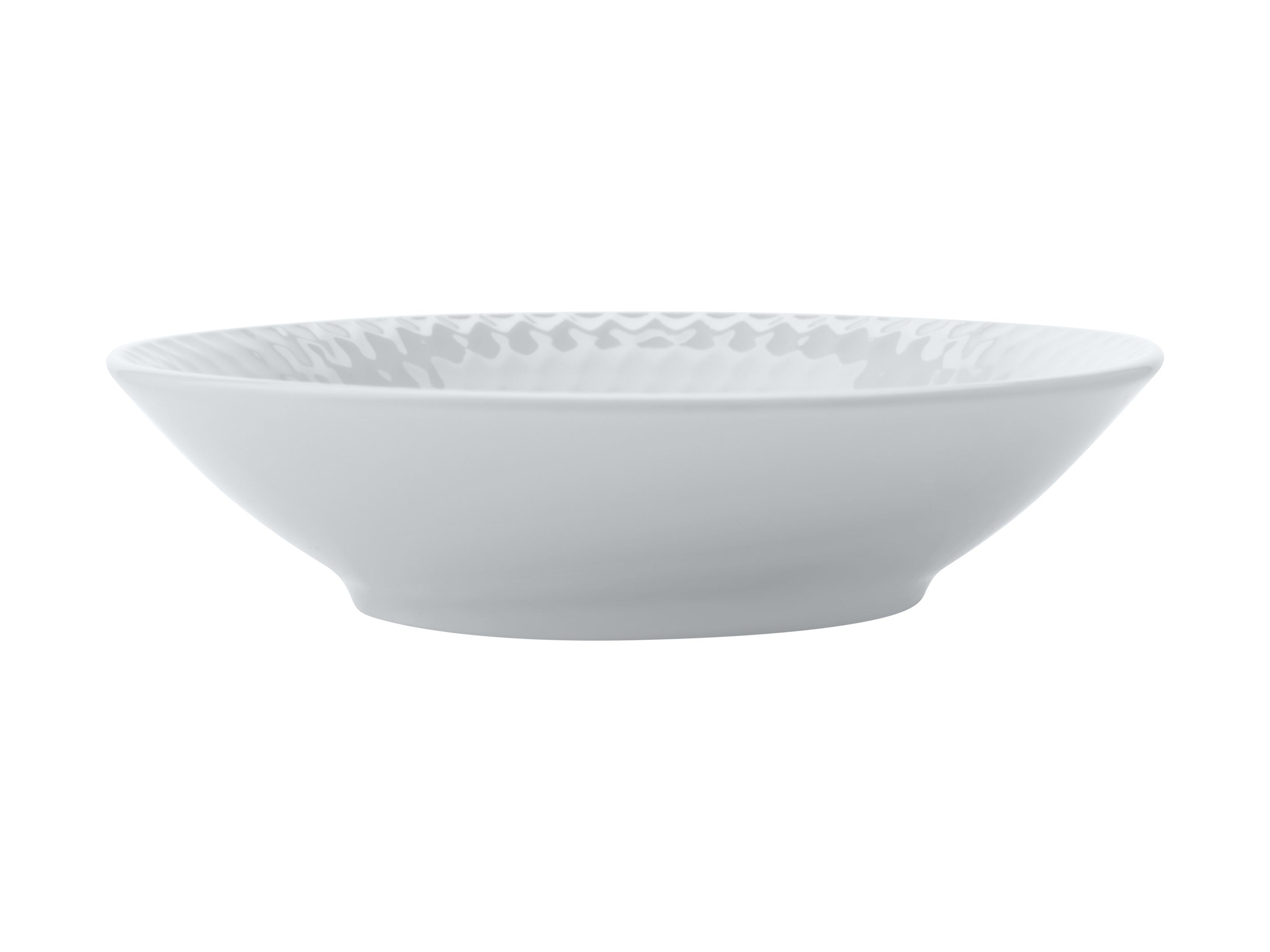 WHITE BASICS DIAMOND BOWL 10CM