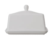 BUTTER DISH WHITE