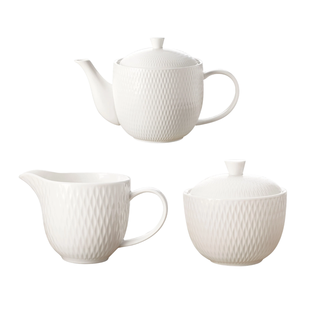 DIAMONDS ROUND TEA SERVICE BUNDLE