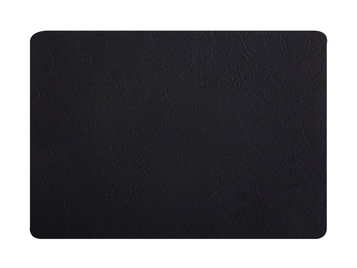 PLACEMAT LEATHER BLACK