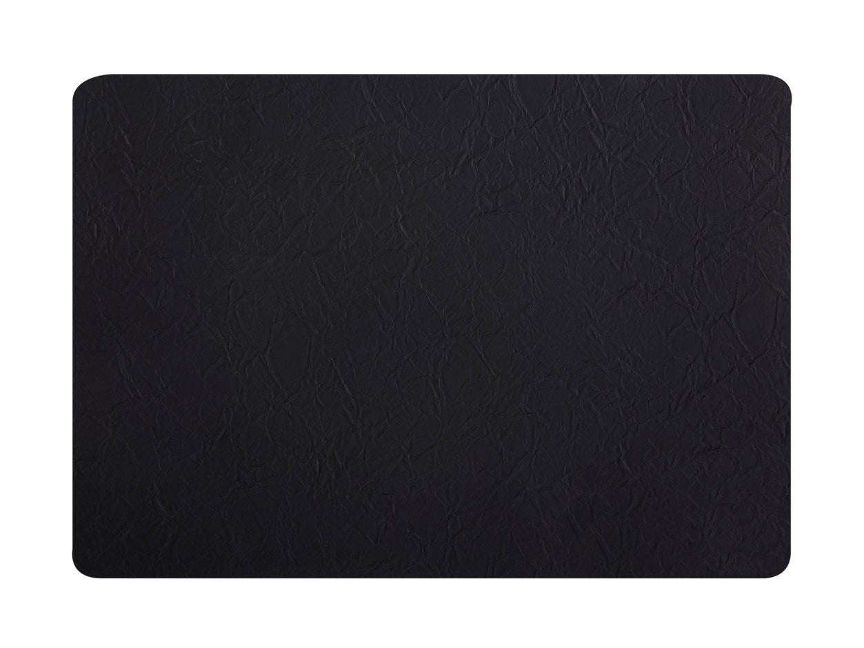 PLACEMAT LEATHER BLACK