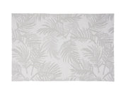 PLACEMAT FROND SILVER