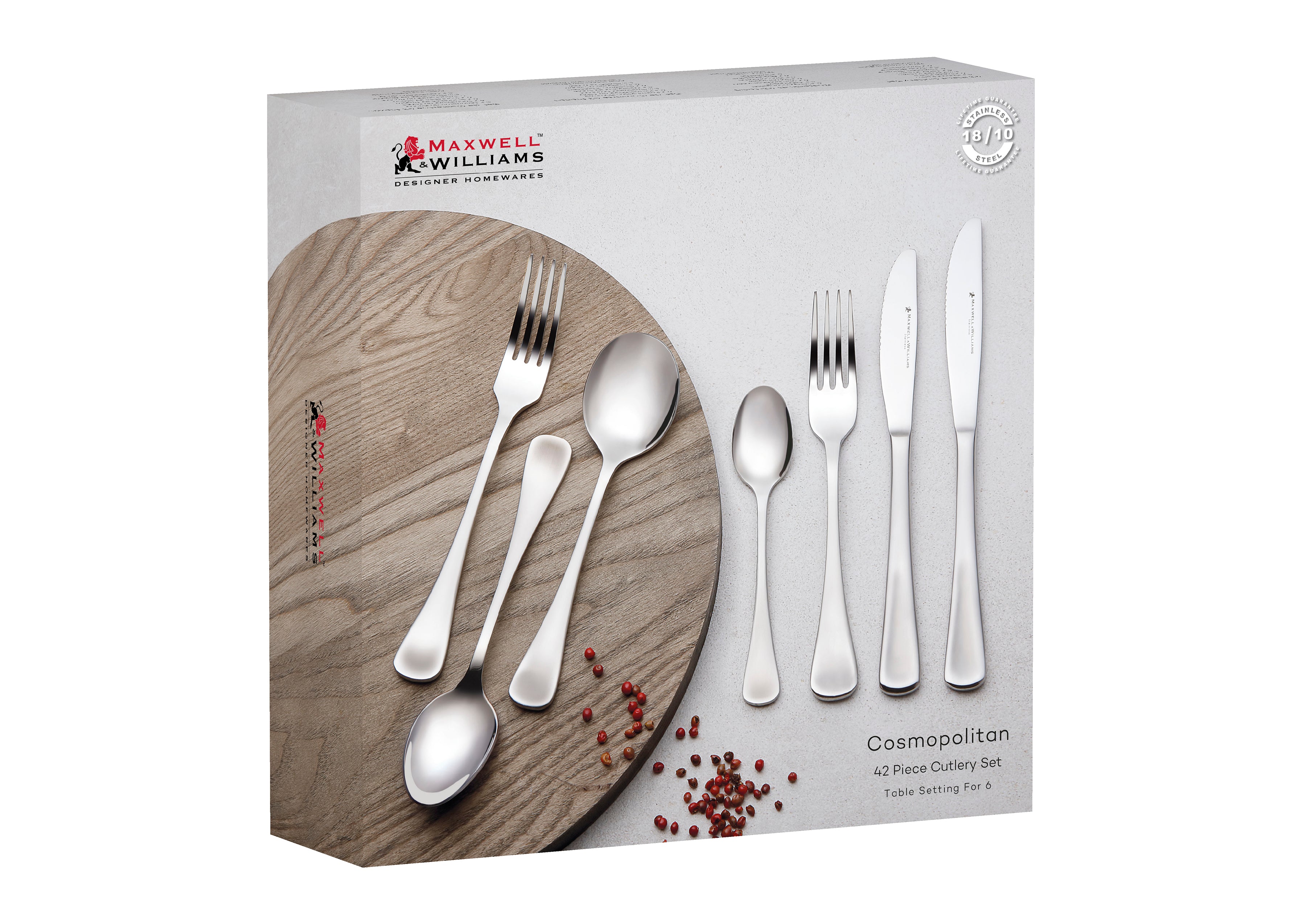 COSMO CUTLERY SET (42PC)