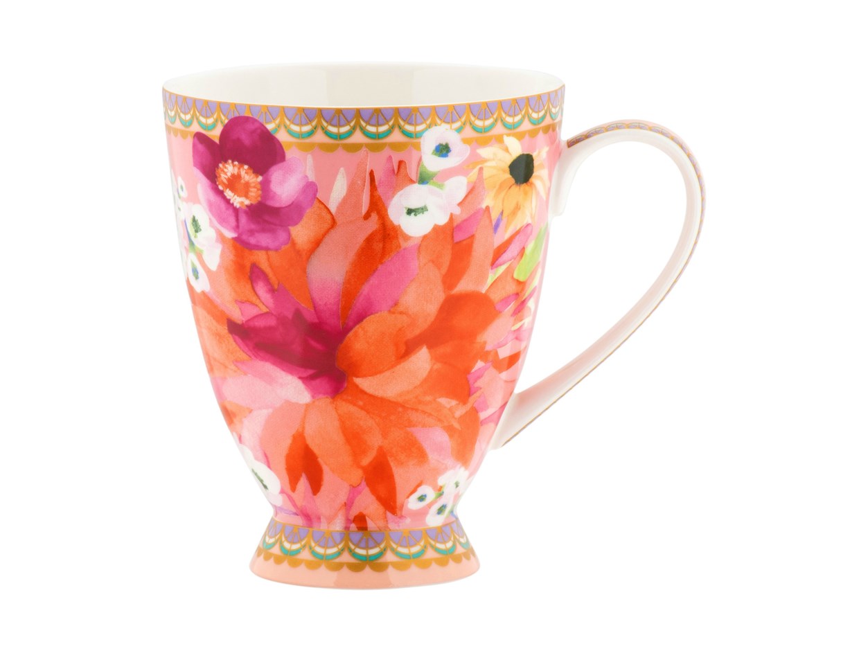 MUG FOOT DAHLIA PNK 300ML