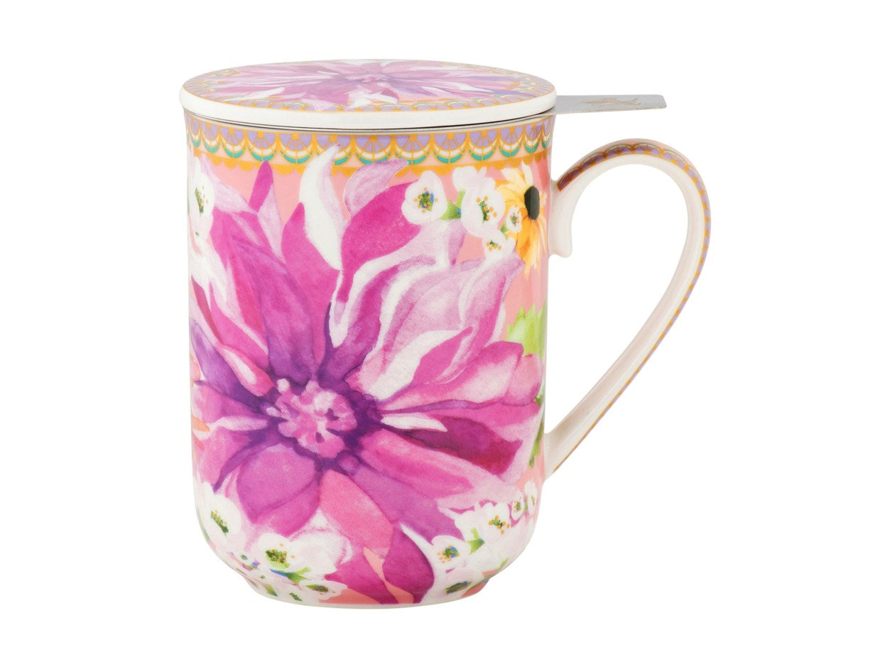 MUG LID DAHLIA PNK 340ML