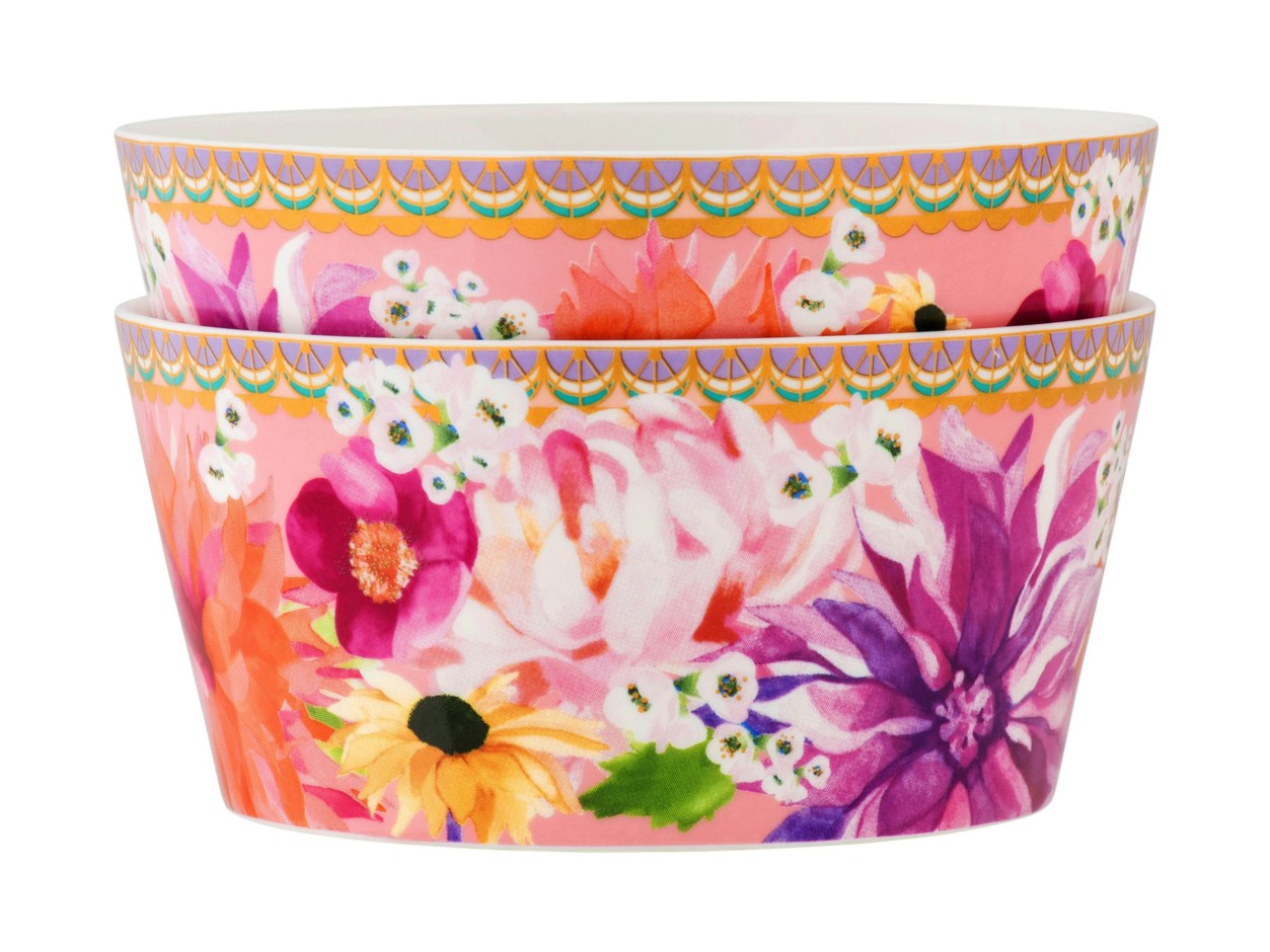 BOWL DAHLIA PNK(SET2)