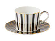 CUP&SAUCER REGENCY BLK