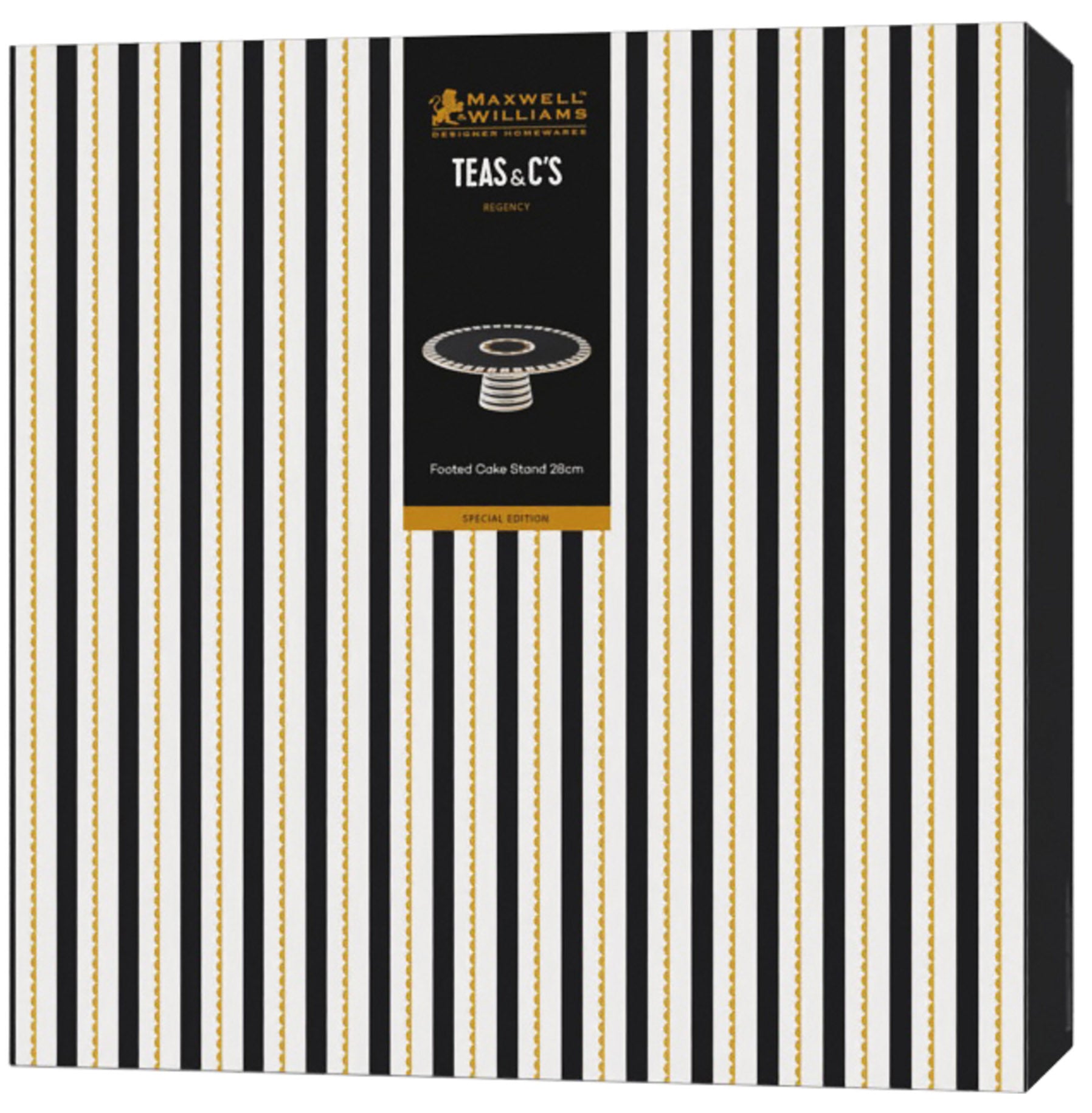 REGENCY FOOTED CAKE STAND 28CM