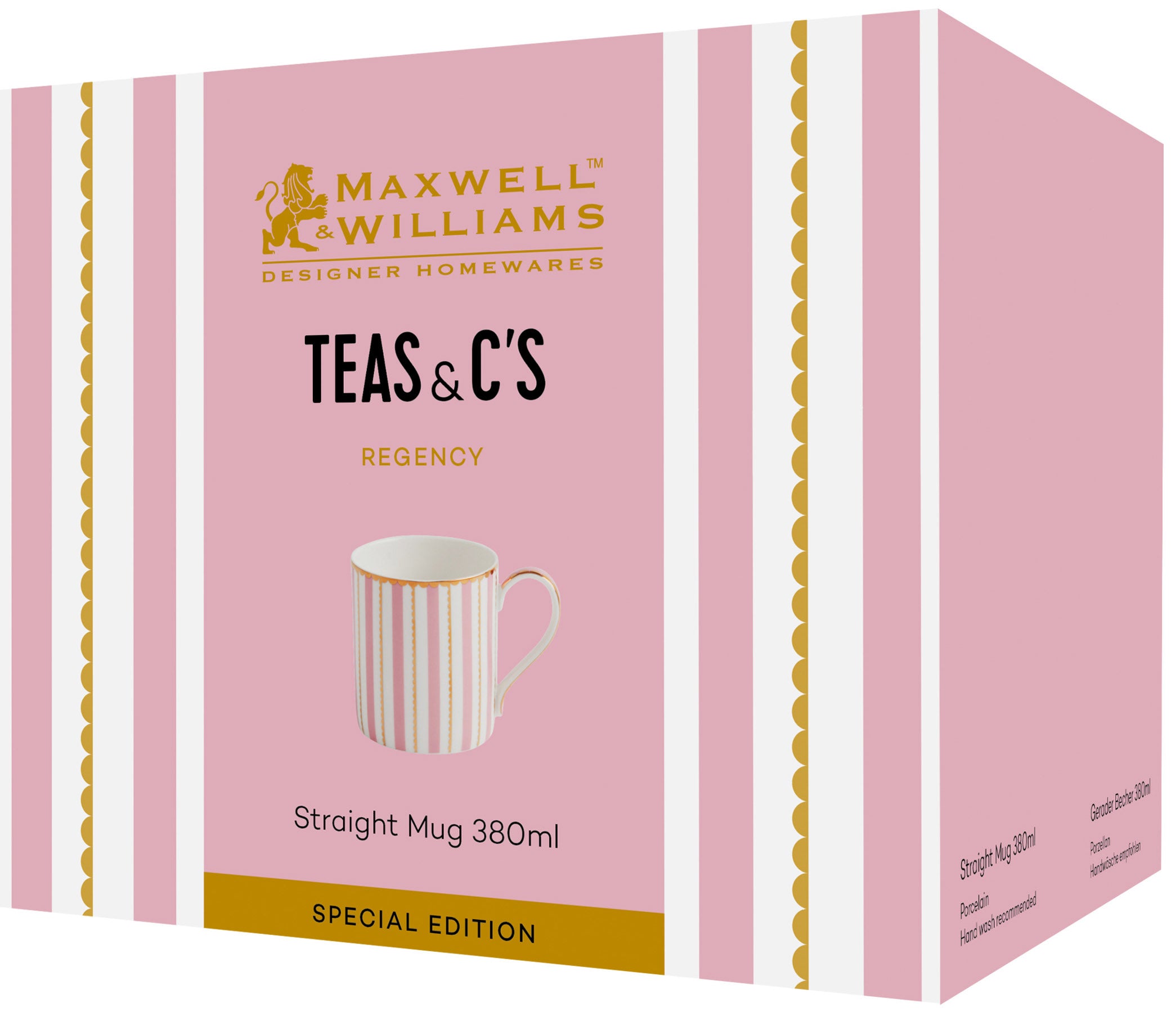 REGENCY STRAIGHT MUG 380ML