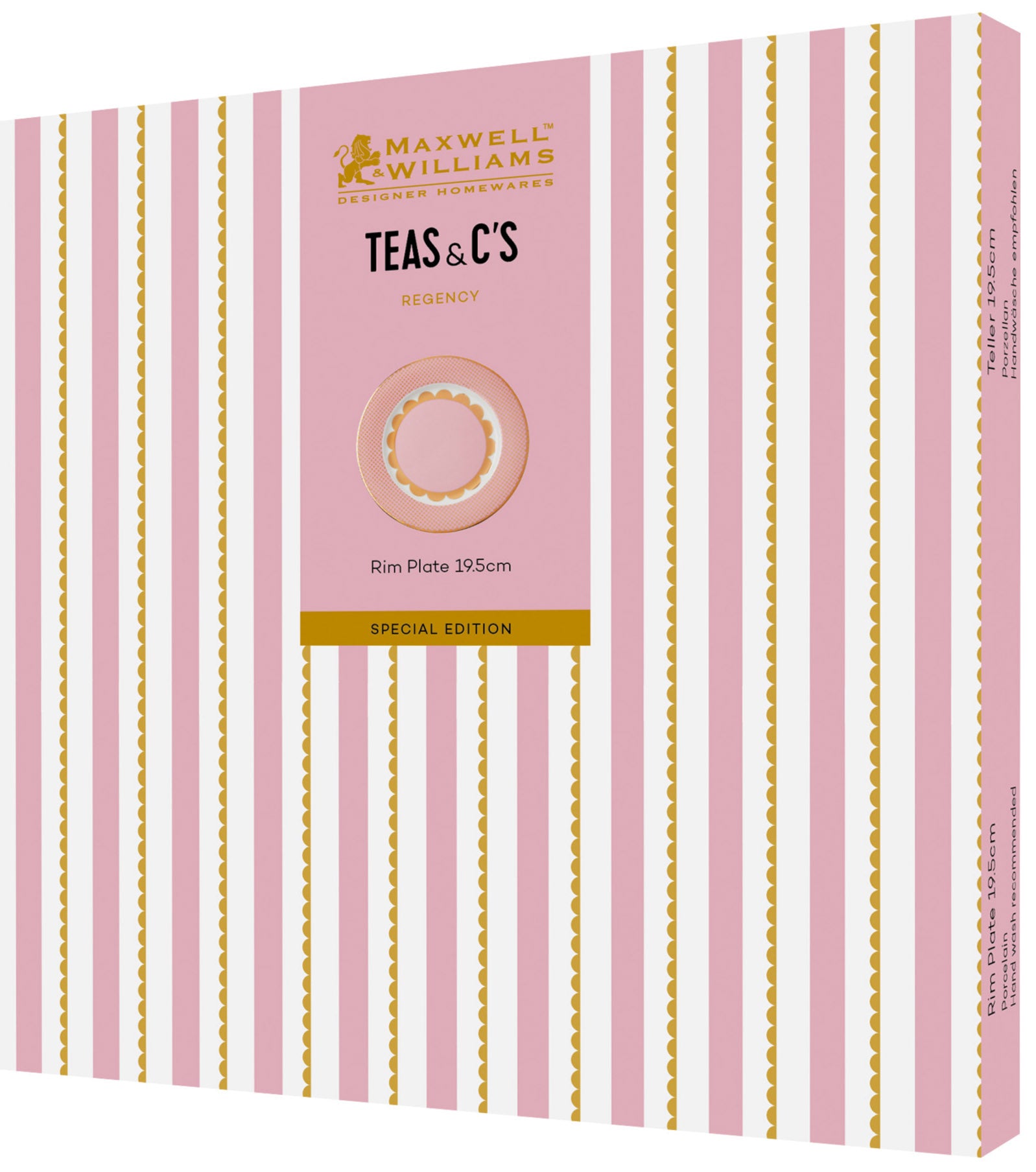 REGENCY RIM PLATE 19CM