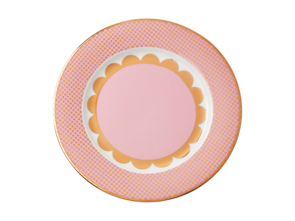 PLATE REGENCY PINK 19CM