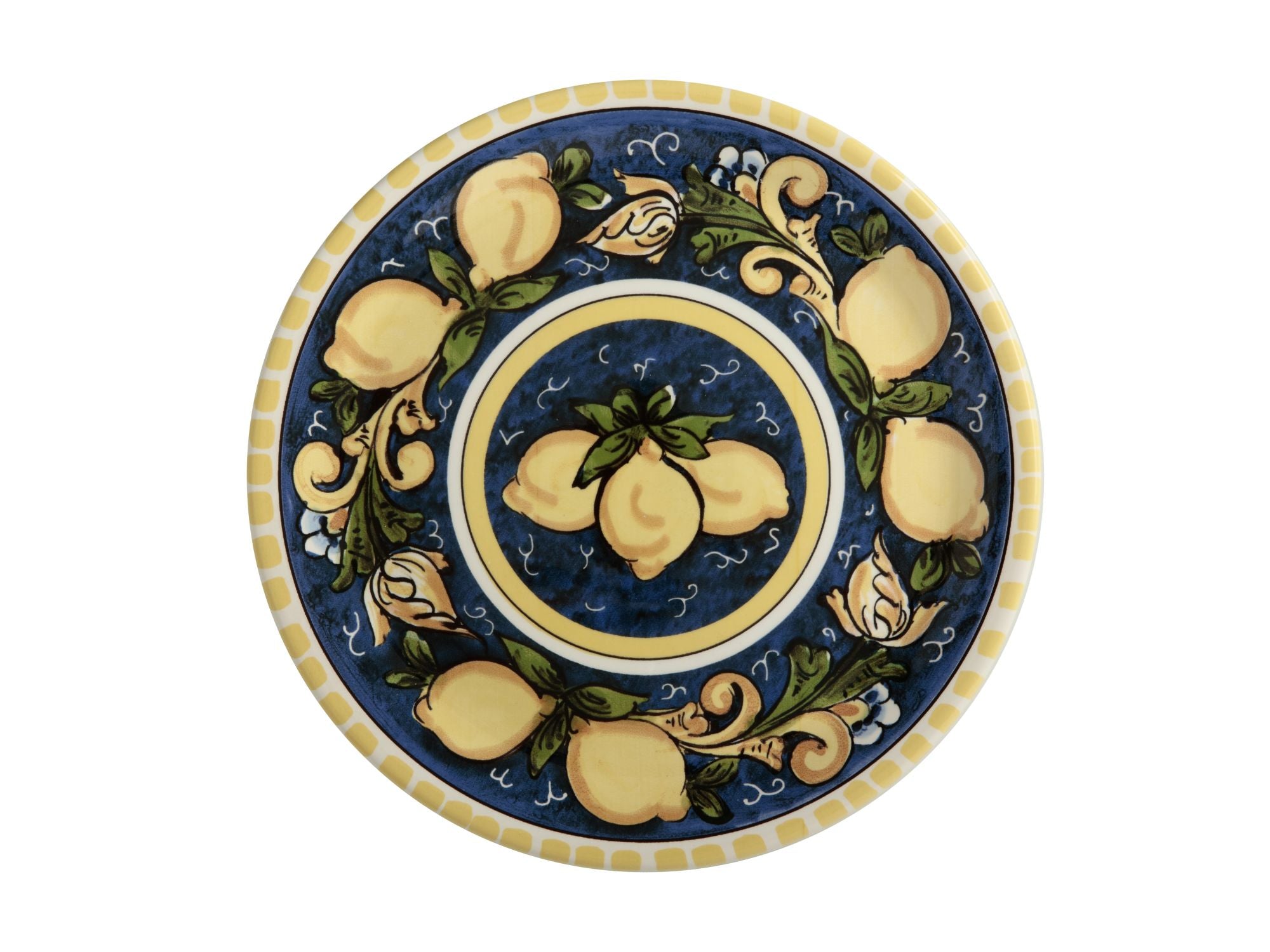 LEMONS ROUND PLATTER