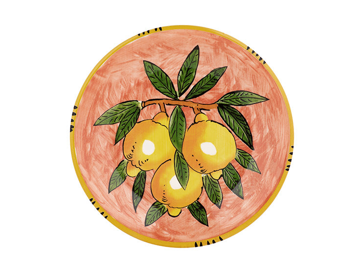 LIMONE PLATE TERRACOTTA