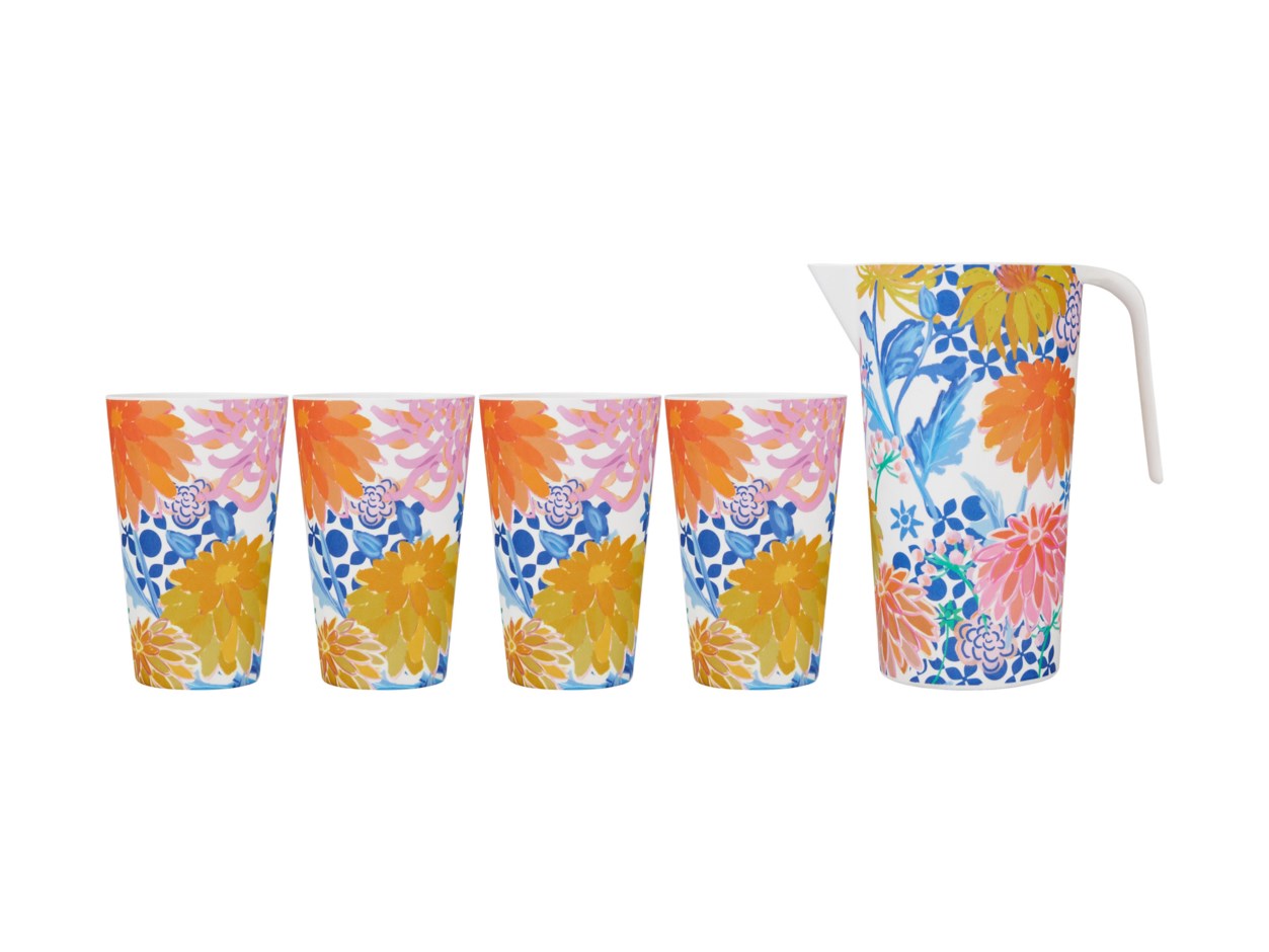 JUG&TUMBLERS SUN 5PC
