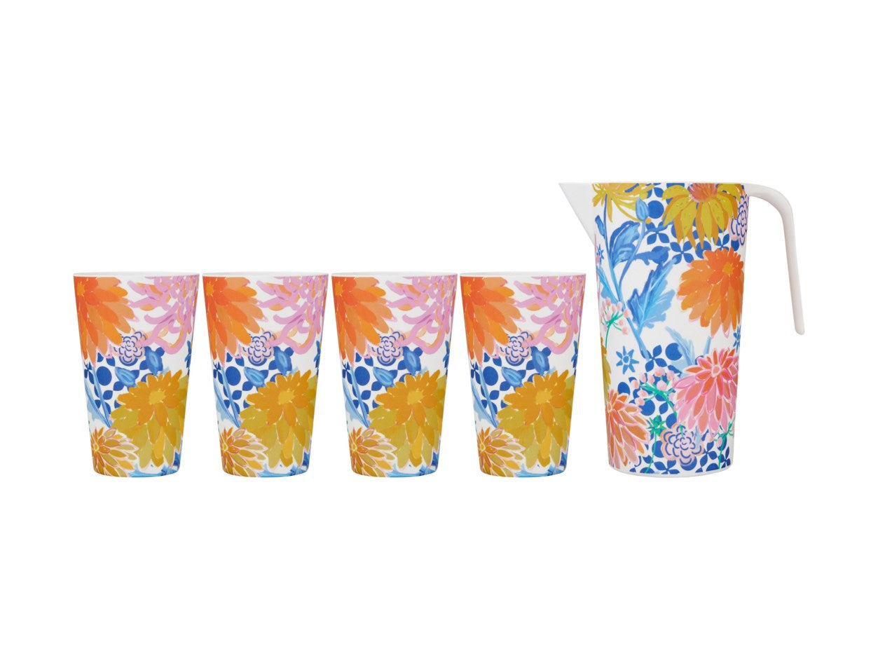 JUG&TUMBLERS SUN 5PC