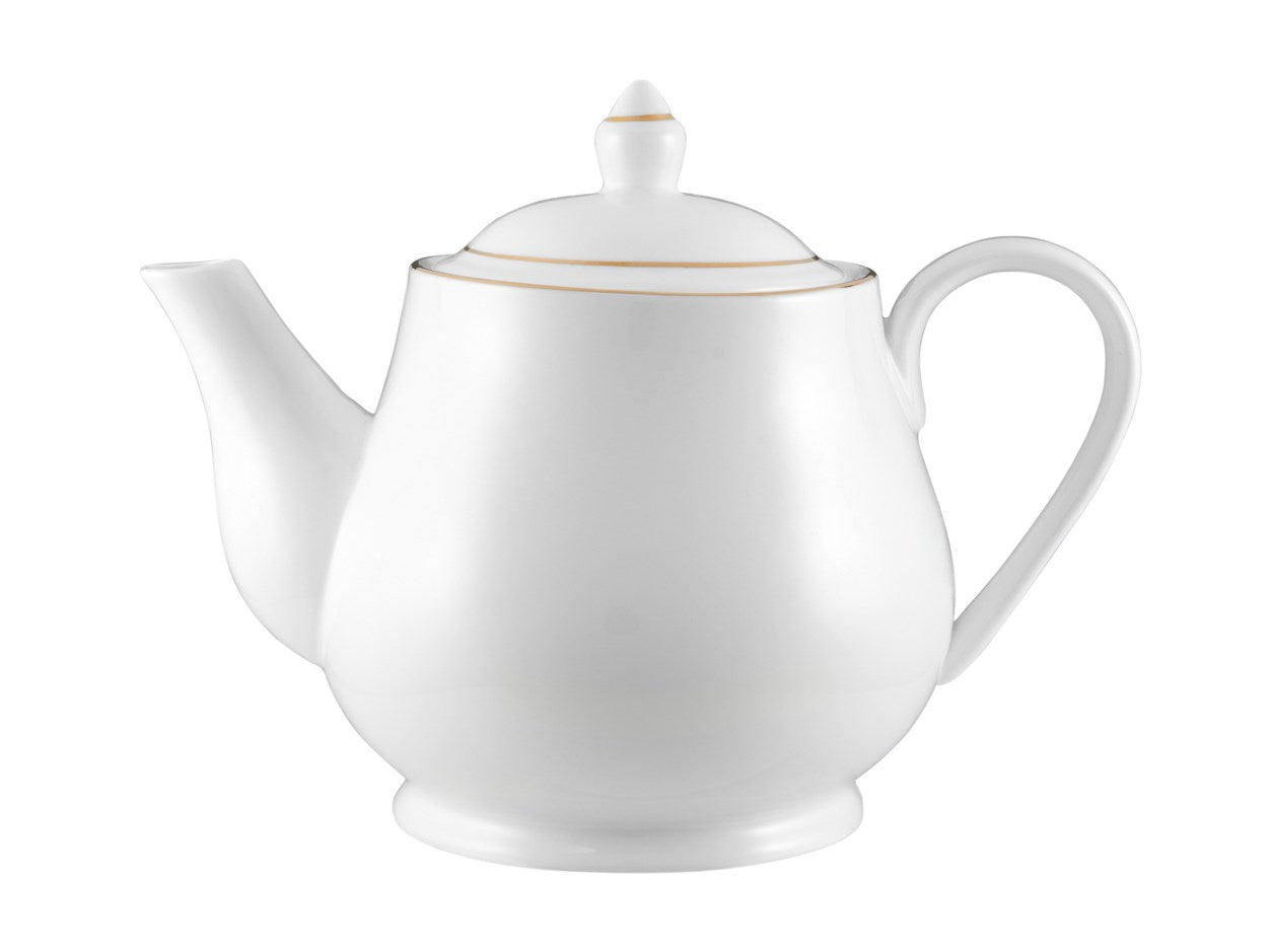 TEAPOT WHITE GOLD 1L