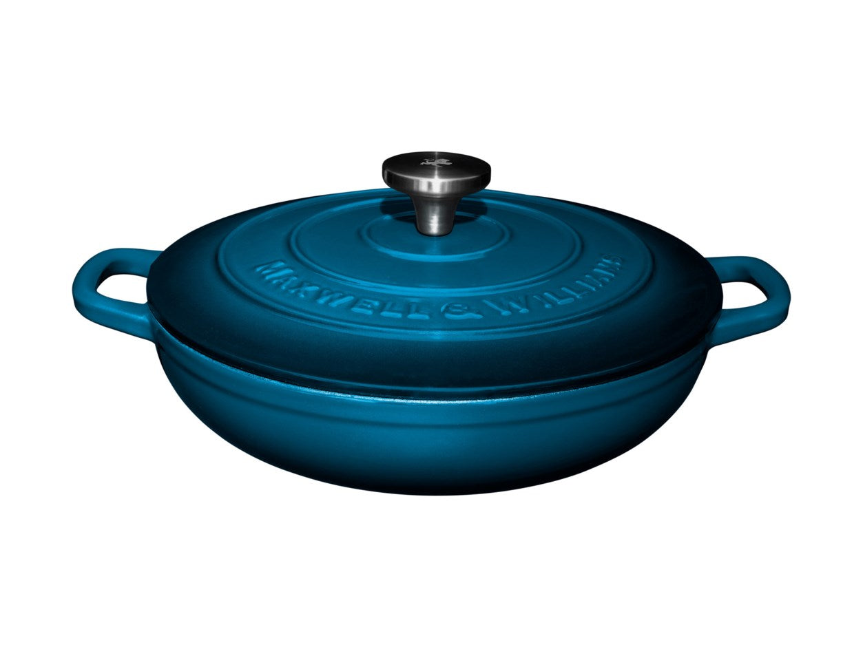 BRAISER CAST IRON BLU 3.3L