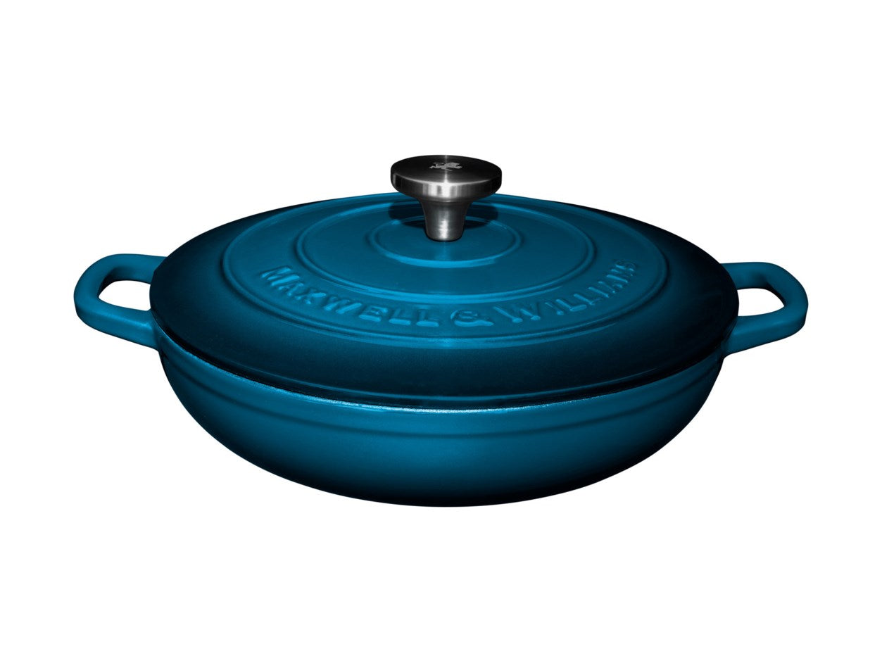 BRAISER CAST IRON BLU 3.3L