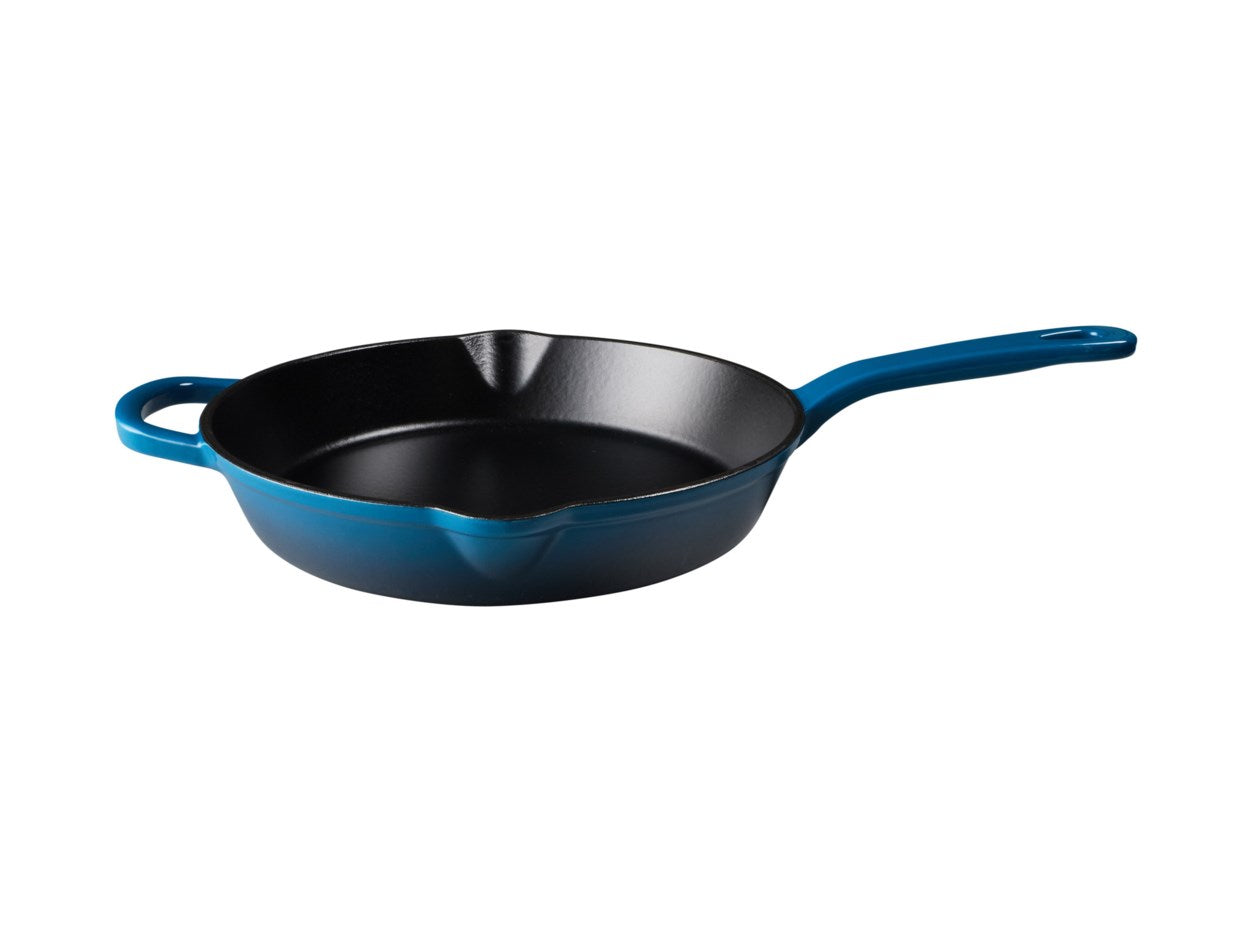 FRYPAN CAST IRON BLUE (AUG 11)