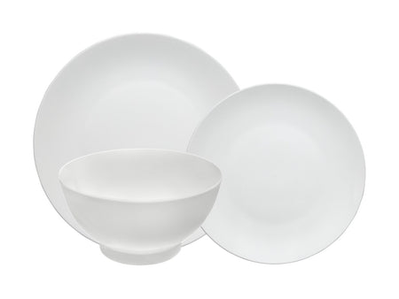 WHITE BASICS DYNASTY DINNER SET (12PC) – Maxwell & Williams Canada