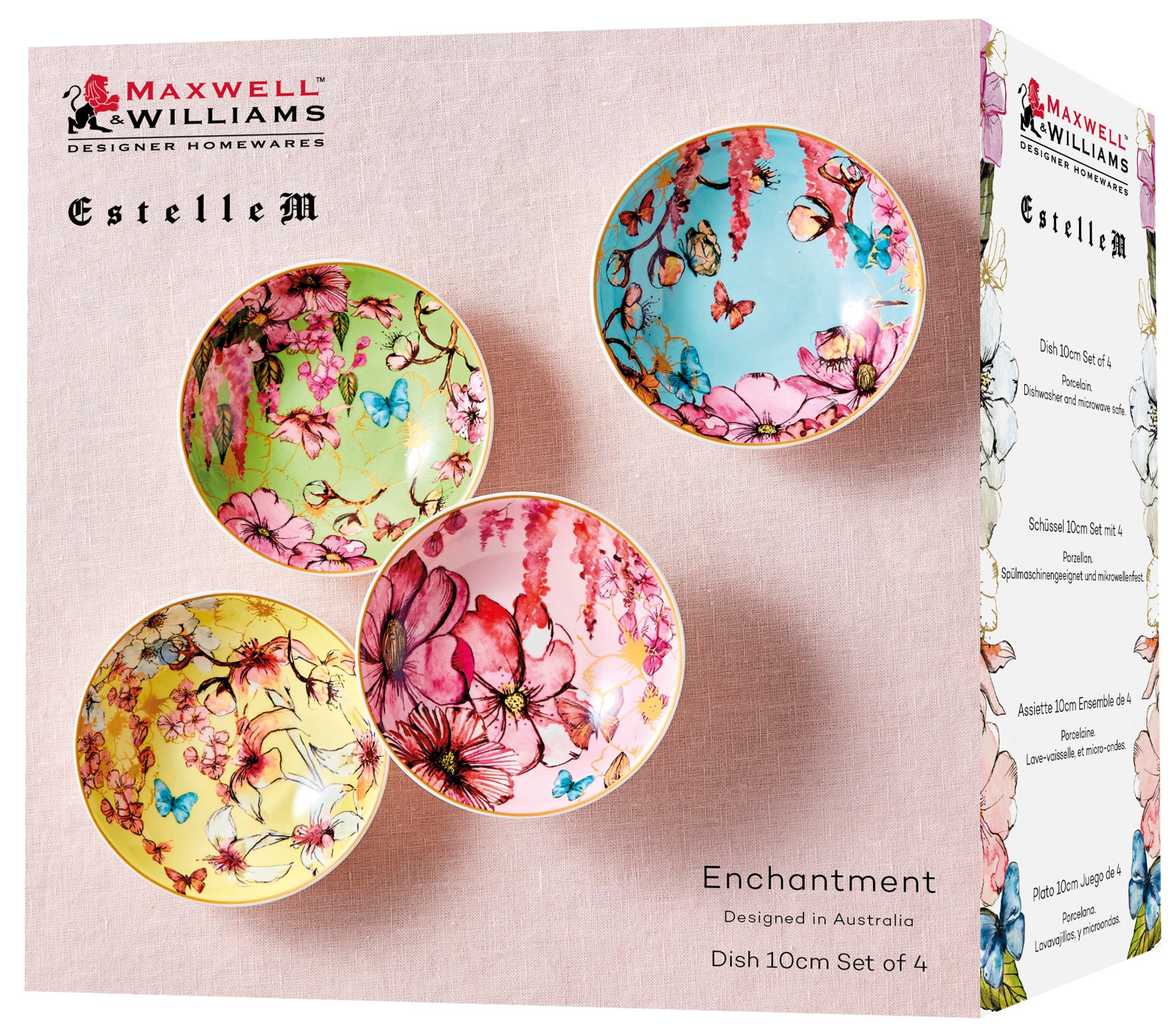 ENCHANTMENT DISH 10CM SET 4